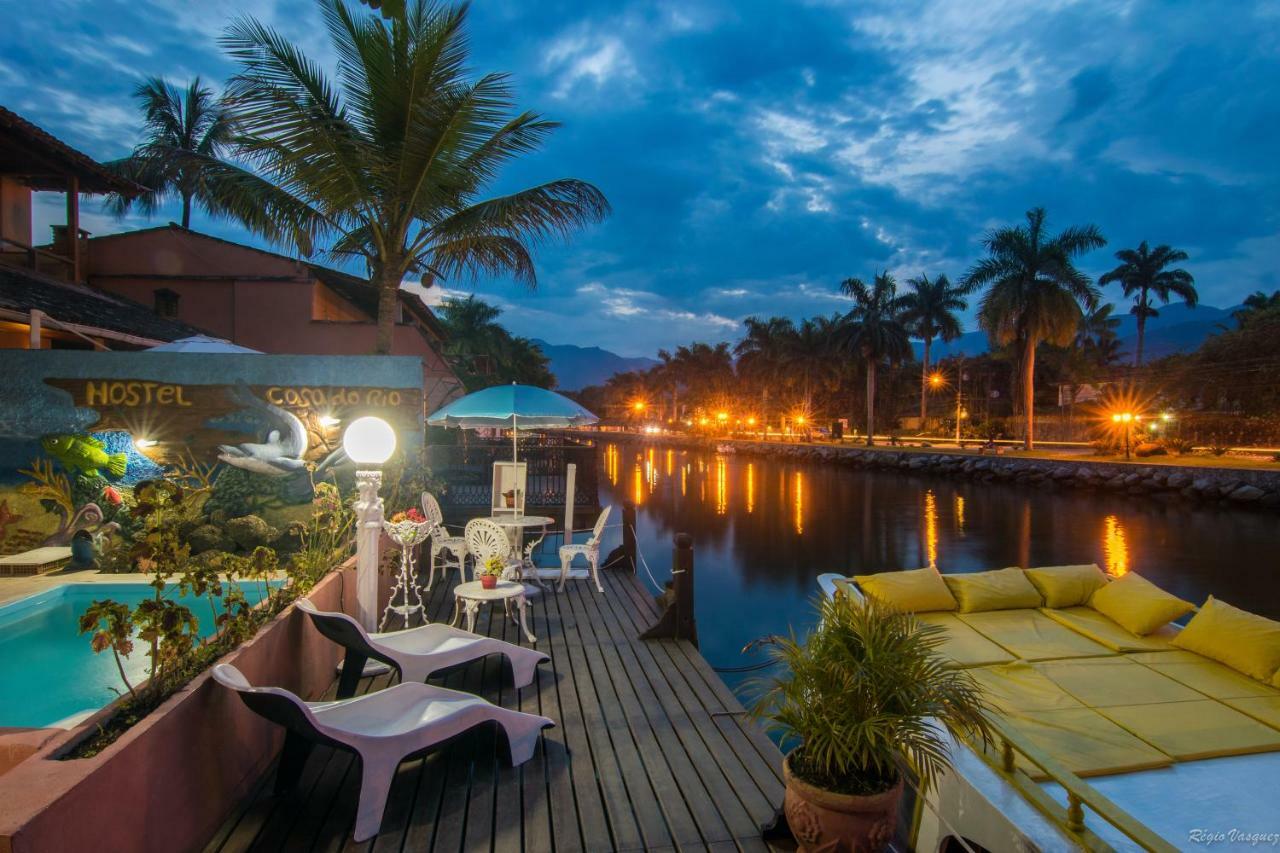 Pousada Casa Do Rio Hostel - 8 Min Do Centro Historico - Passeio De Barco Com Saida Da Pousada -Pago A Parte- Perto Das Praias E Beira Rio パラチ エクステリア 写真